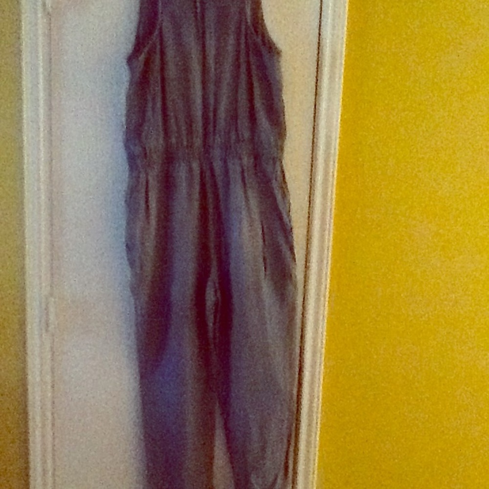 Jeans jump suit